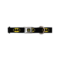 Buckle-Down Cat Collar Breakaway The Flash Bolt Stripe Reds Yellows 8 to 12 Inches 0.5 Inch Wide